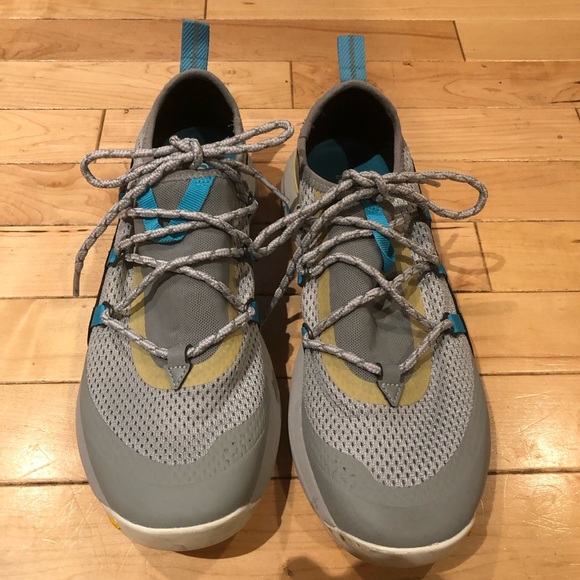 Danner Rivercomber Water Blue and Gray Women's Shoes - Picture 1 of 7